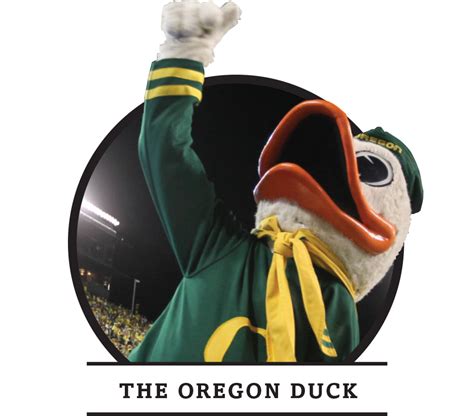 University of Oregon, Eugene BEST MASCOT EVER! | Oregon ducks, Mascot ...