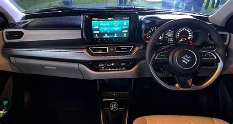 maruti dzire ready  launch sneak peek  interior