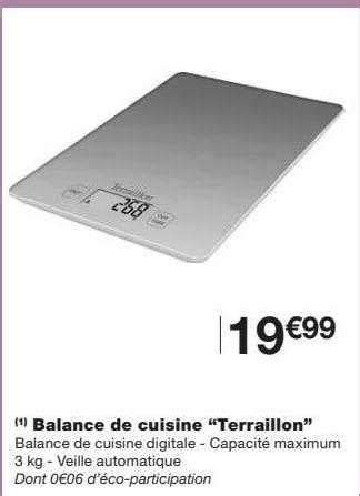 Promo Balance De Cuisine Terraillon Chez Monoprix ICatalogue Fr