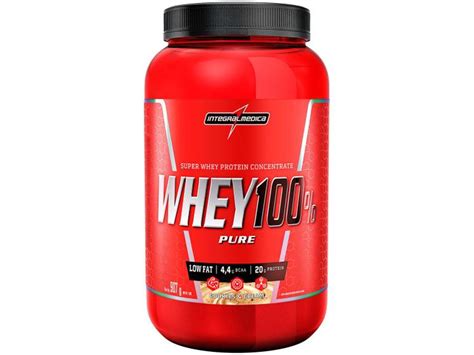 Whey Protein Concentrado Integralmédica 100 Pure 907g Cookies And