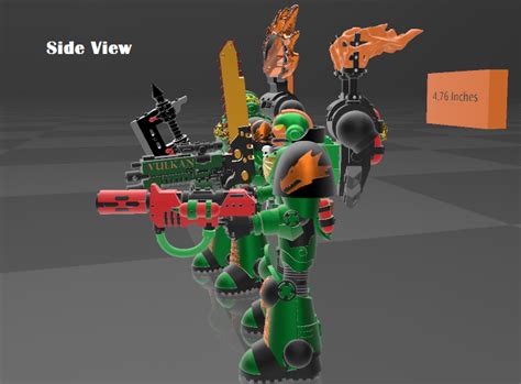 Free 3D file Custom 1/18 Salamanders Duo (5.12 inches and 4.76 inches ...
