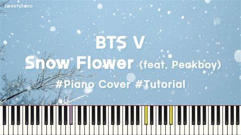 Bts V Snow Flower Feat Peakboy Piano Cover