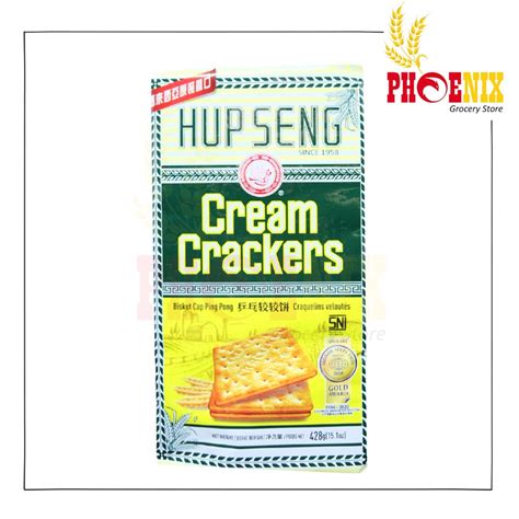 Jual Biskuit Hupseng Asin Manis Hup Seng Cream Cracker 428g