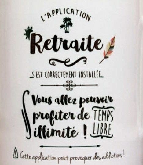 Citation retraite Mug blanc avec écriture