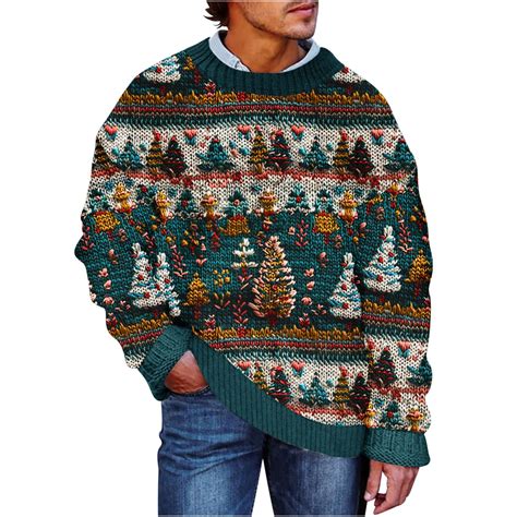 Christmas Sweaters for Men - Holiday Sweaters, Men's Christmas Cozy ...