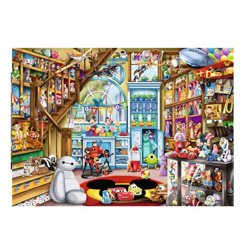 Puzzle Ravensburger Puzzle De Piezas Tienda De Juguetes Disney