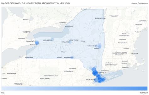 Highest Population Density In New York By City Zip Atlas