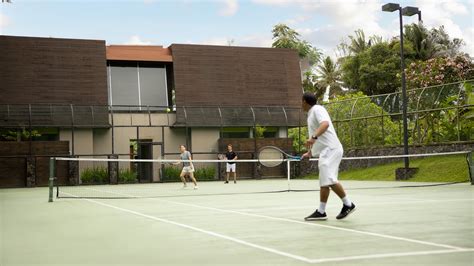 Tennis Court Maya Ubud Resort Spa