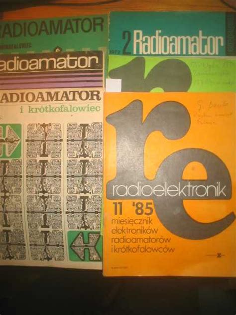 RADIOAMATOR KROTKOFALOWIEC RADIOELEKTRONIK 67 70 11433605339