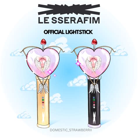 Le Sserafim Fan Made Lightstick Art Day Thought Process Instagram