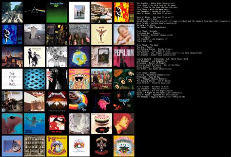 Rate my music taste : r/Topster