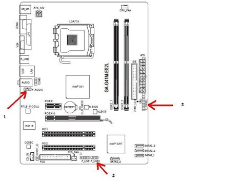 Dell Motherboard Power Switch Pinout