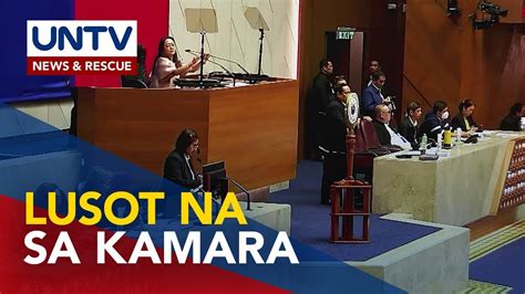 P T National Budget Para Sa Lusot Na Sa Final Reading Ng