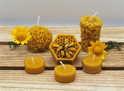 Velas Artesanales De Cera Natural De Abejas Valles Del Anam