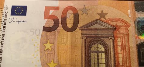 European Monetary Union New Signature 50 Euro Note B111y4 Confirmed