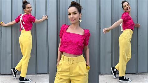 Natalia Oreiro cautivó con su outfit colorido y lo último en tendencia