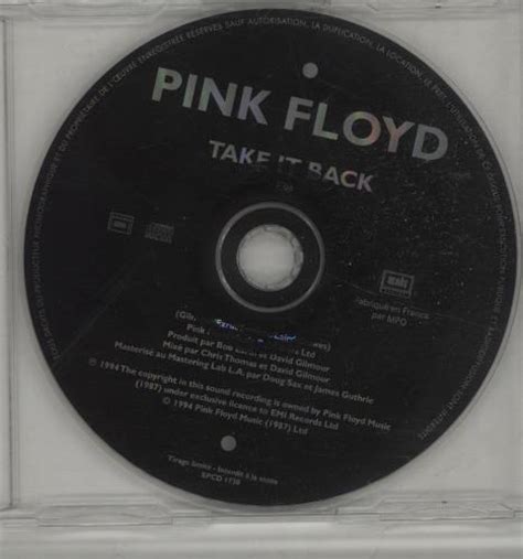 Pink Floyd Take it back (Vinyl Records, LP, CD) on CDandLP