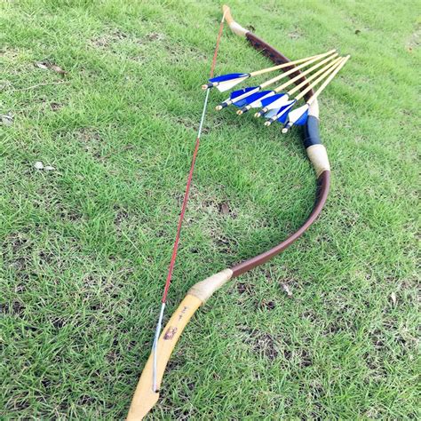 Buy Nice 20 60lbs Brown Longbow Archery Recurve For