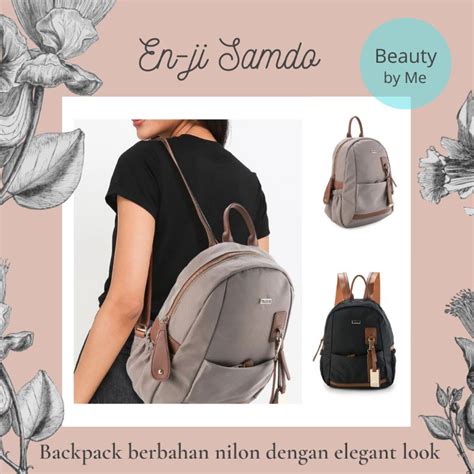 Jual En Ji Samdo Backpack Grey Enji Samdo Backpack Black Enji By