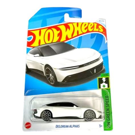 Hot Wheels Delorean Alphas Green Speed 1 64 Scale Model Lazada PH