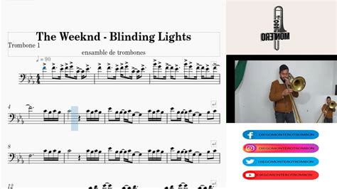 Tutorial De TrombÓn The Weeknd Blinding Lights Sigue Y Toca Youtube