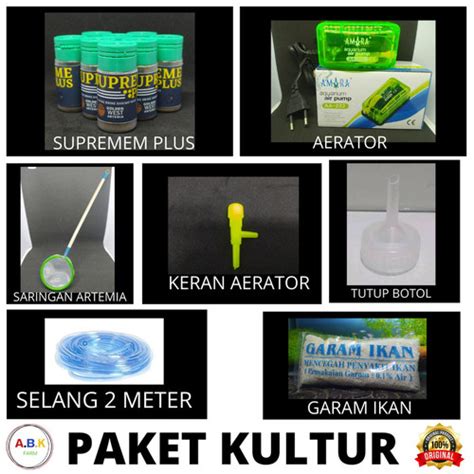 Jual Paket Lengkap Kultur Artemia Supreme Plus Supremeplus Golden West