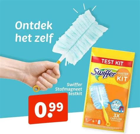 Swiffer Stofmagneet Testkit Aanbieding Bij Wibra