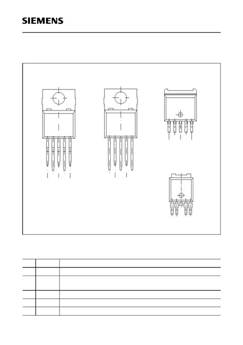 TLE4270 Datasheet 2 19 Pages SIEMENS 5 V Low Drop Fixed Voltage