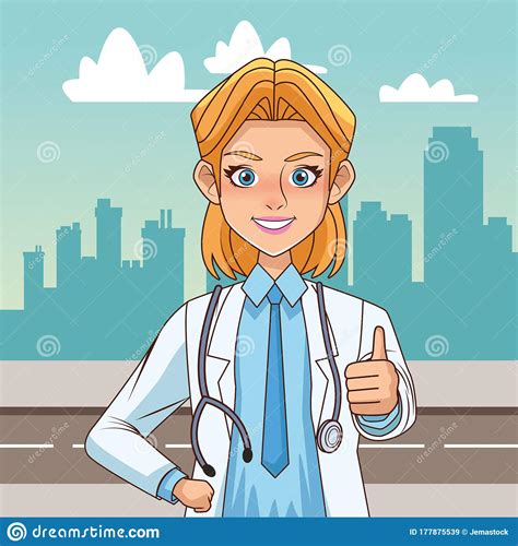 Female Doctor Avatar Character Icon Stock Vector Illustration Of Icon