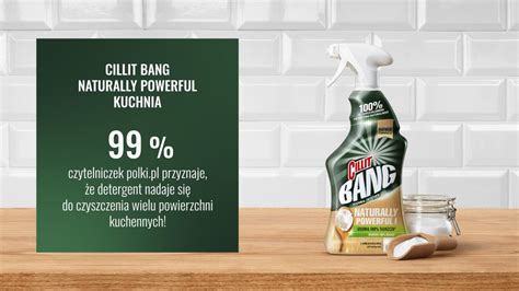 Spray Do Czyszczenia Kuchni Cillit Bang Naturally Powerful Opinie