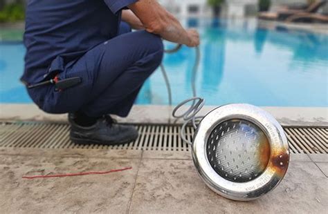 Inground Swimming Pool Light Repair | Shelly Lighting