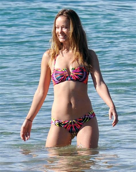 Olivia Wilde In Bikini On The Beach In Hawaii Hawtcelebs