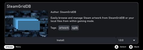 Steamgriddb Steam Deck Plugin Lets You Change Artwork In Game Mode