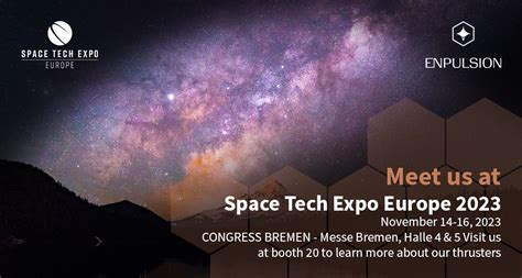 Space Tech Expo Europe Enpulsion