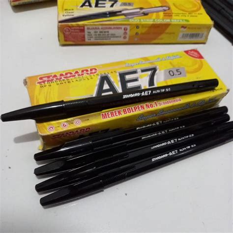 Jual Pulpen Ballpoint Bollpen Standard Pen Standart Ae Mm Asli