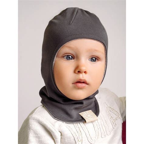 Шапка-шлем ПриКиндер цвет серый U-A_221079 Цвет: Серый/серый меланж ...