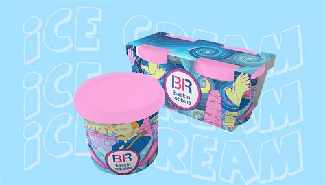 baskin robbins packing :: Behance