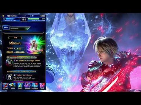 FFBE Bannière Firion NV éveil Empereur Léon chevalier Aileen