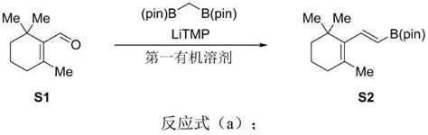 一种维生素a及其衍生物与其氘代化合物的全合成方法2