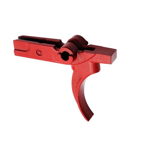 Ar 15 Trigger Made In Usa Cerakote Red