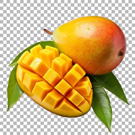 Premium PSD | Mango on transparent background