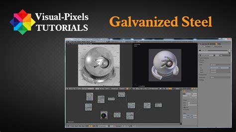 Blender Tutorial Galvanized Steel Material Youtube