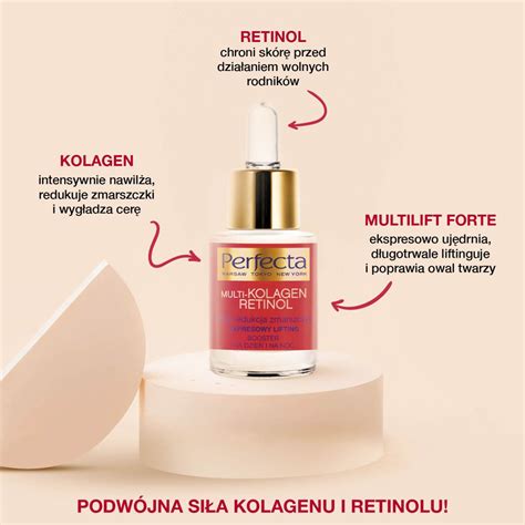 Perfecta Multikolagen Retinol Expresowy Lifting Booster Na Dzie I Na Noc