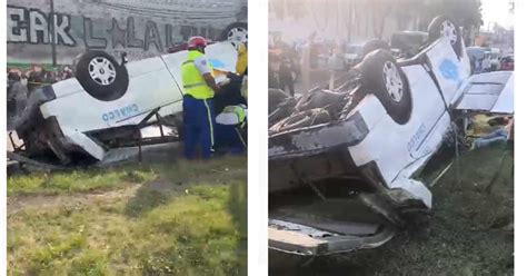 Trágico accidente en la Zaragoza CDMX deja 2 muertos y 7 heridos