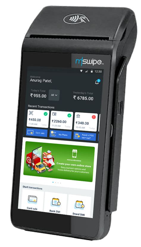 Card Swipe Machines Soundbox And Pos Solutions Mswipe