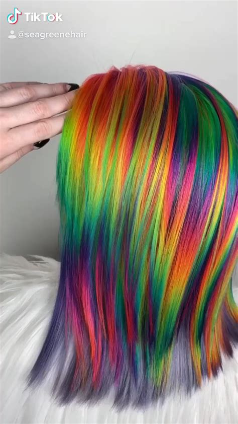 46 Best Hair Dye Ideas Rainbow Hair Color Cool Hair Color Rainbow Hair