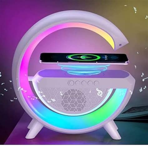 Led Wireless Charging Speaker Bt