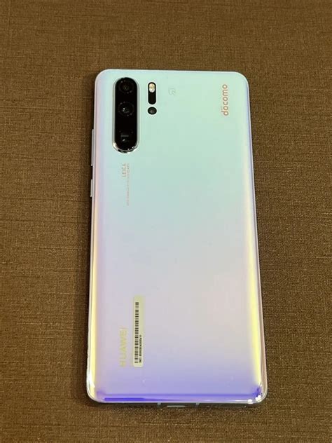 Yahoo オークション docomo P30 Pro HW 02L Huawei 128GB SIMフリー