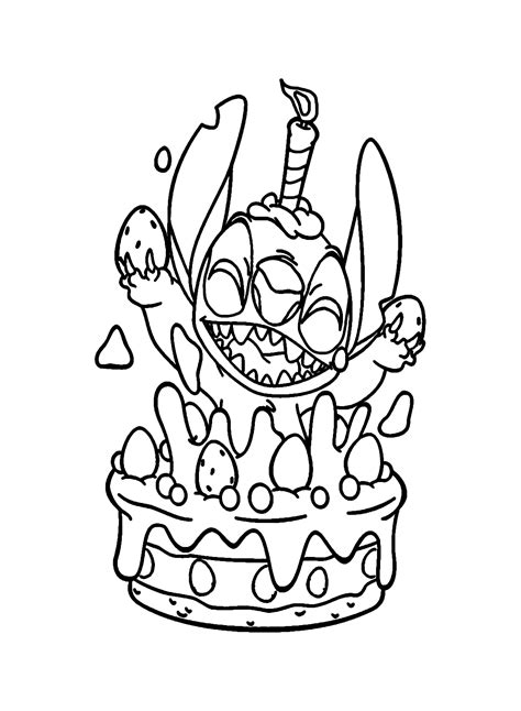 Disney Stitch Coloring Pages Coloring Pages - Stitch Coloring Pages ...