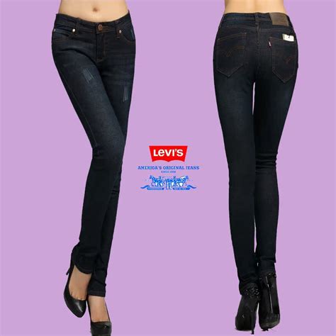 Levis 李维斯女士小脚牛仔裤 专柜正品 显修身小脚裤 弹性质量第壹位